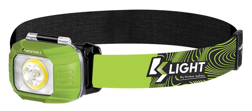 E-shop Kratos Safety NEWTON 3 HL1010200 Čelovka Zelená-Čierna