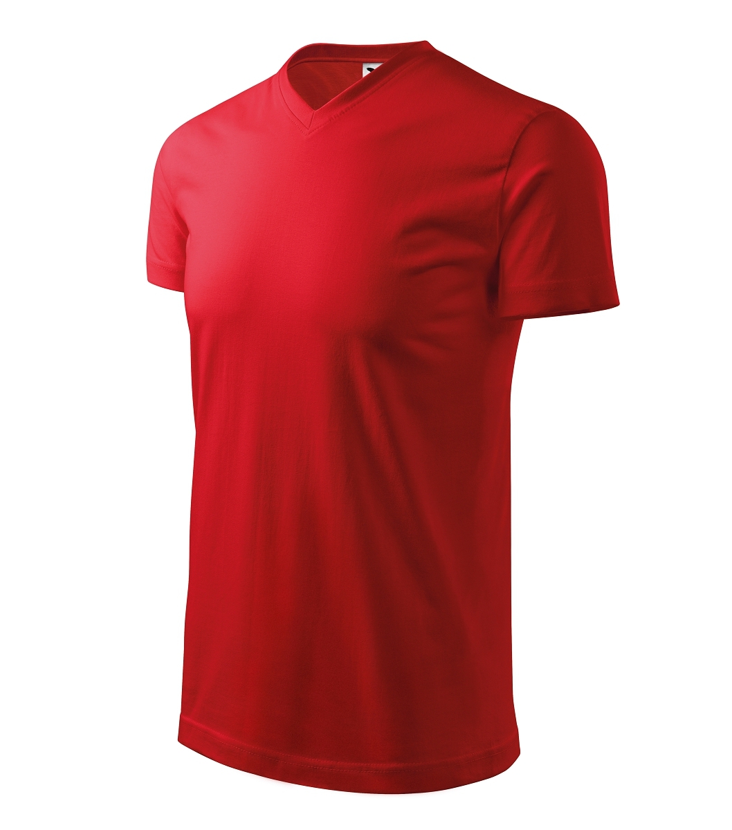 Malfini HEAVY V-NECK 111 Tričko unisex XXL, Červená