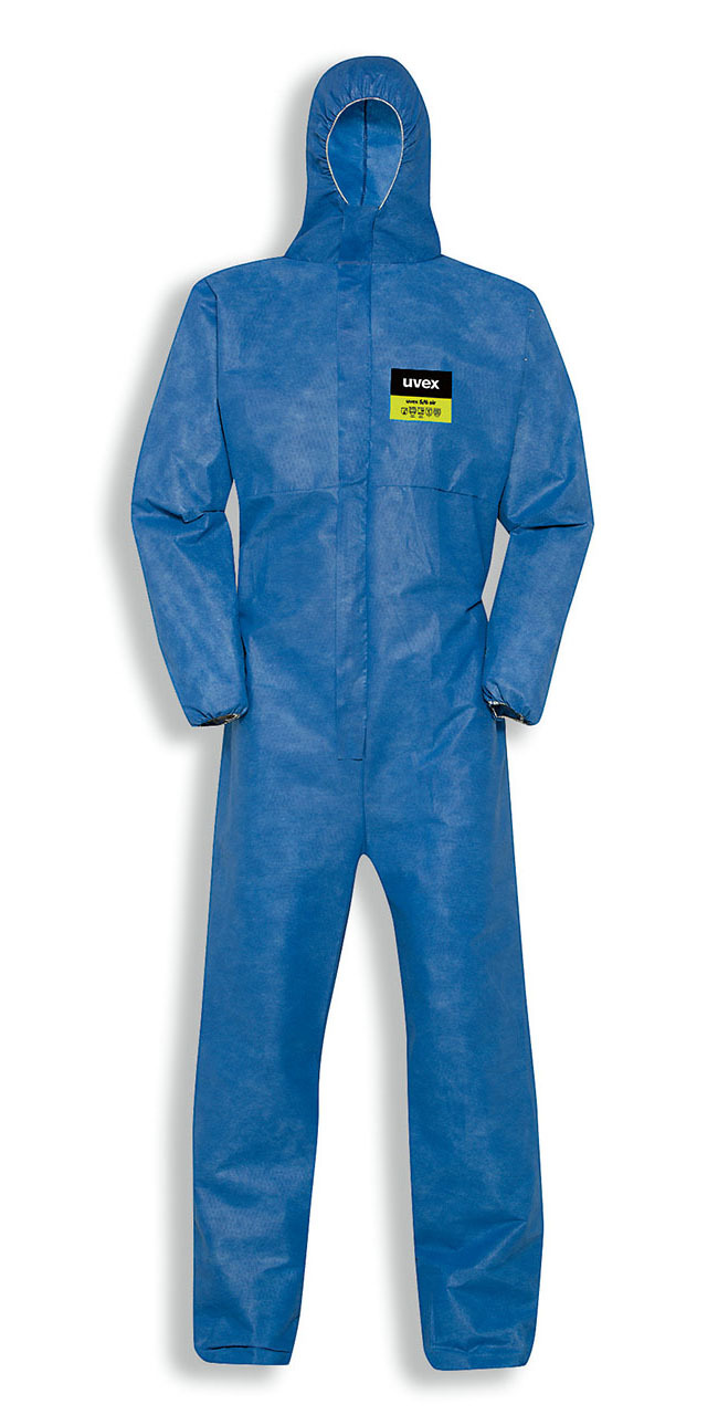 Uvex 5/6 AIR Protichemický ochranný oblek Modrá, 3XL