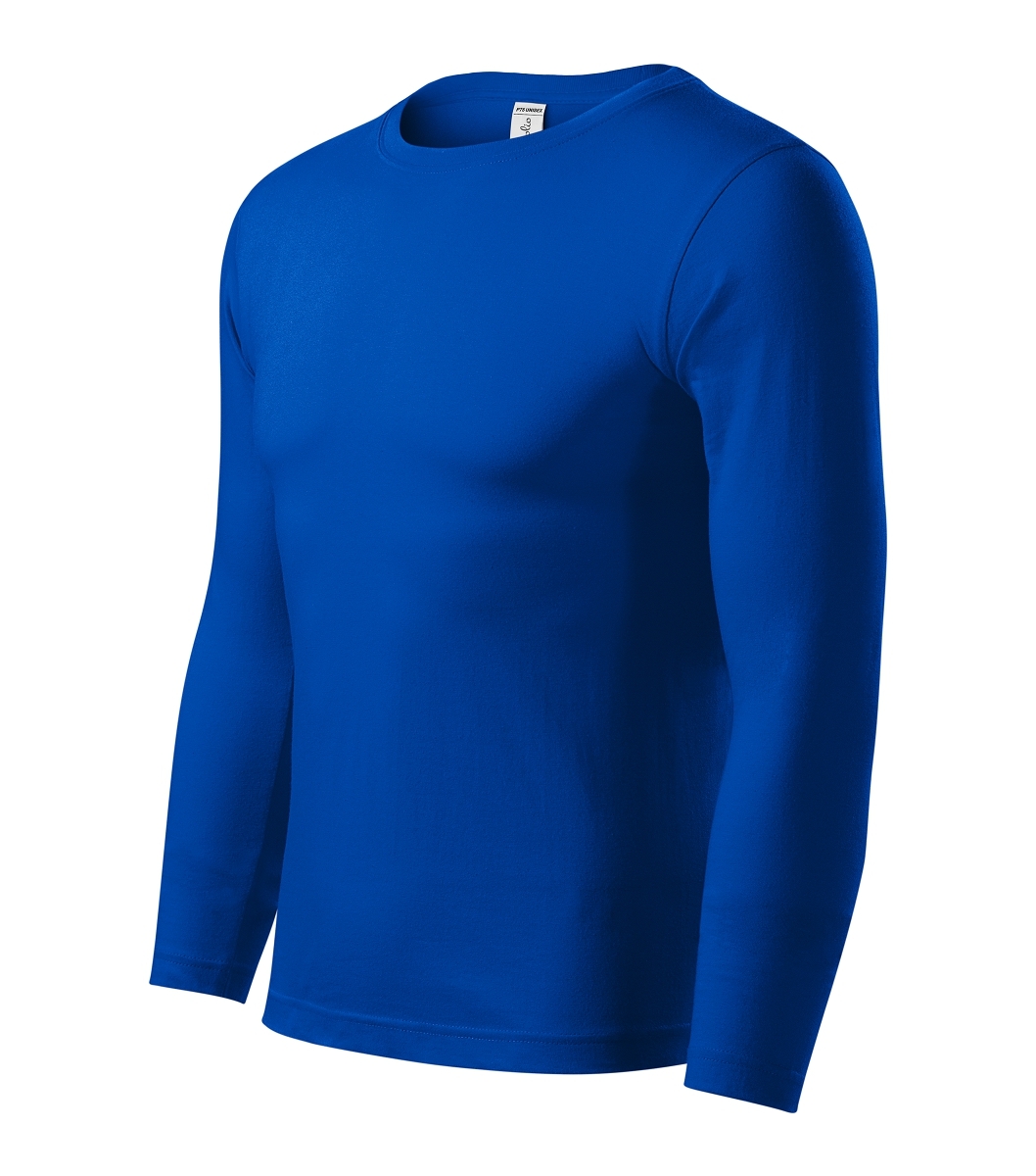 Piccolio PROGRESS LS P75 Tričko unisex M, Kráľovská modrá