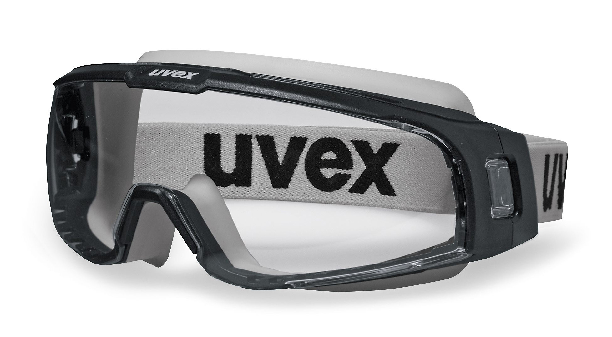 Uvex U-SONIC Pracovné okuliare číre Čierna-Šedá
