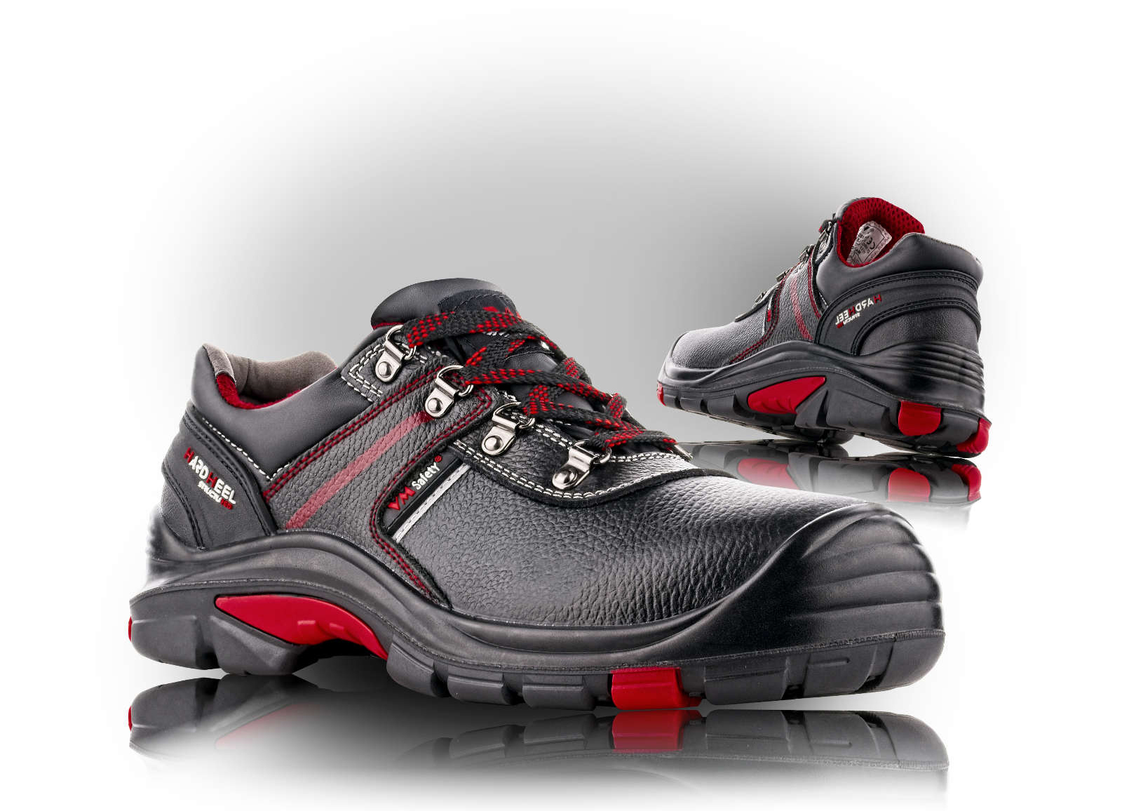 VM Footwear COVENTRY O1 Pracovná obuv Čierna-Červená, 36