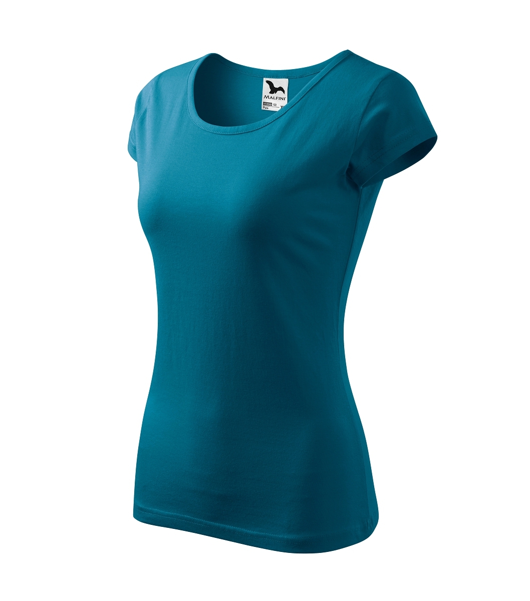 Malfini PURE 122 Tričko dámske S, Petrol blue