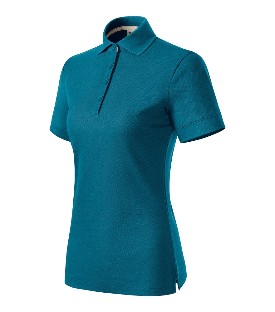 Malfini PRIME 235 Polokošeľa dámska XS, Petrol blue