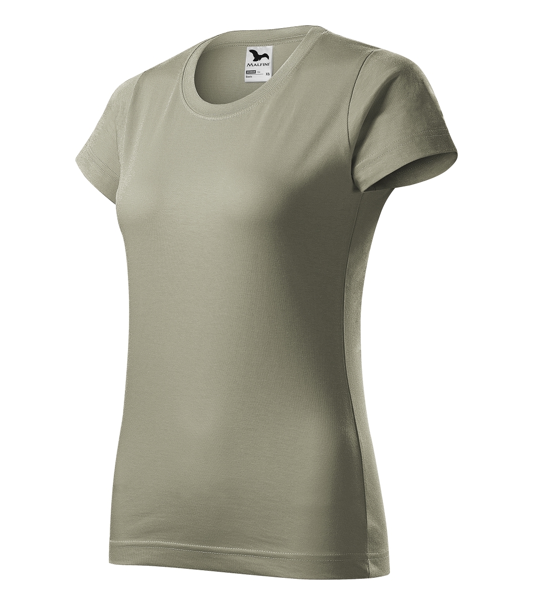Malfini BASIC 134 Tričko dámske XL, Svetlá khaki