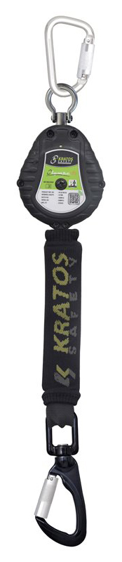 Kratos Safety FA2050202 Zachytávač pádu Čierna