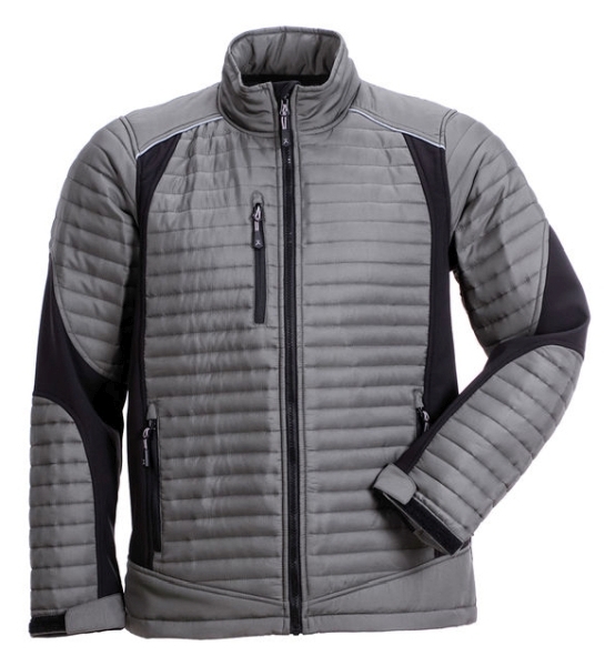 Planam OUTDOOR AIR Zimná bunda XS, Zinková-Čierna