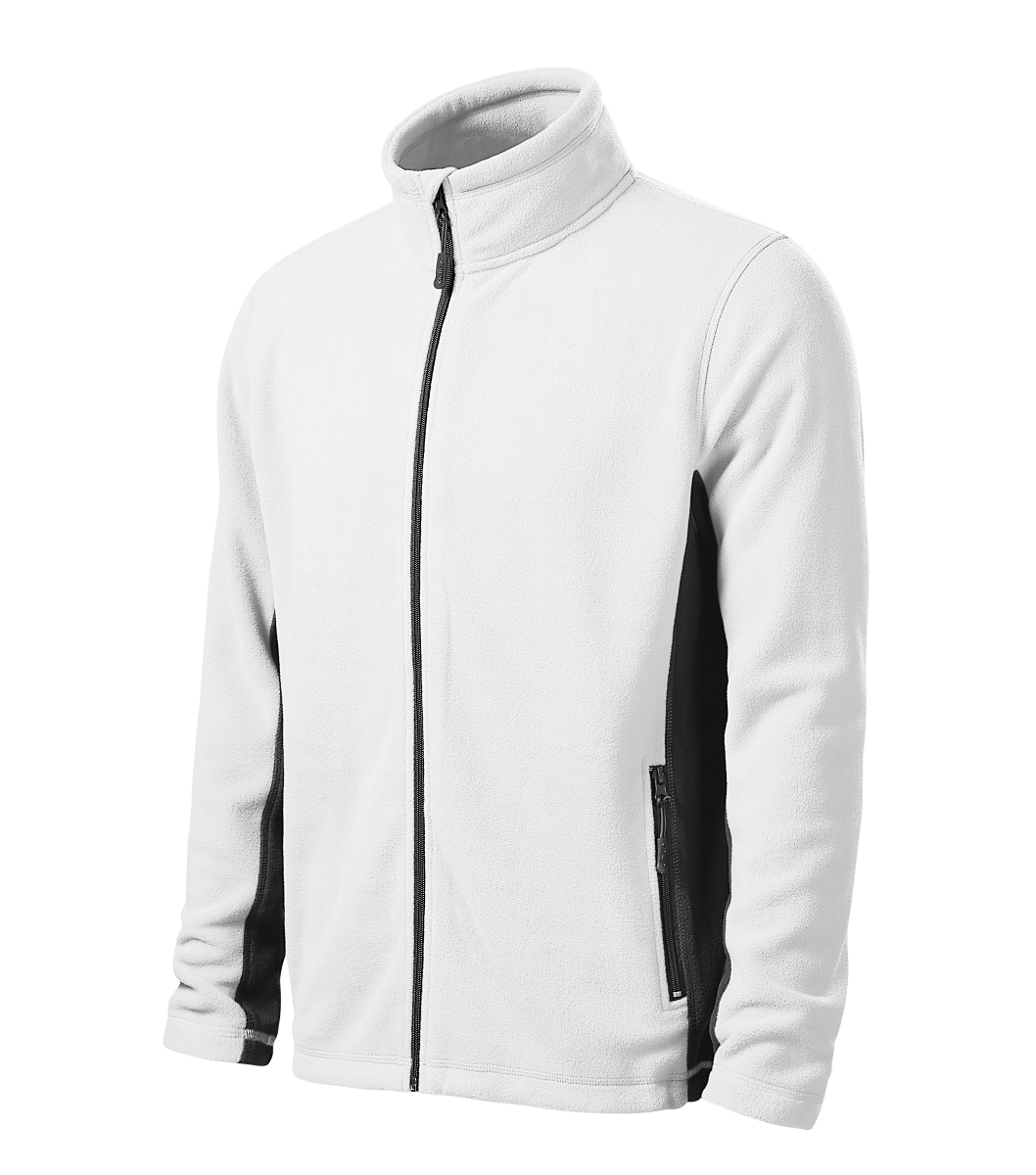 Malfini FROSTY 527 Fleecová bunda pánska Biela, XL