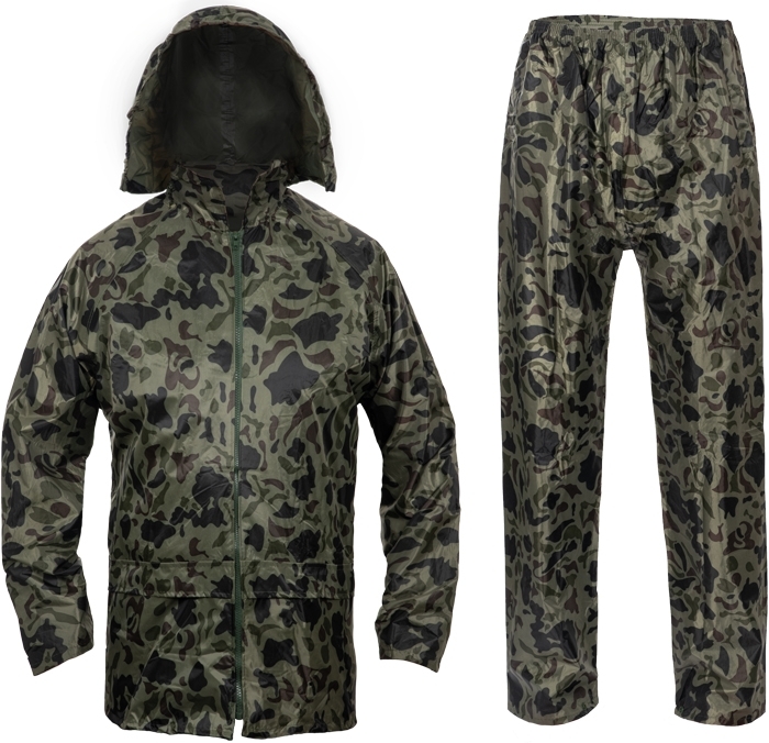 Cerva CARINA SET Vodeodolný komplet do dažďa M, Camouflage