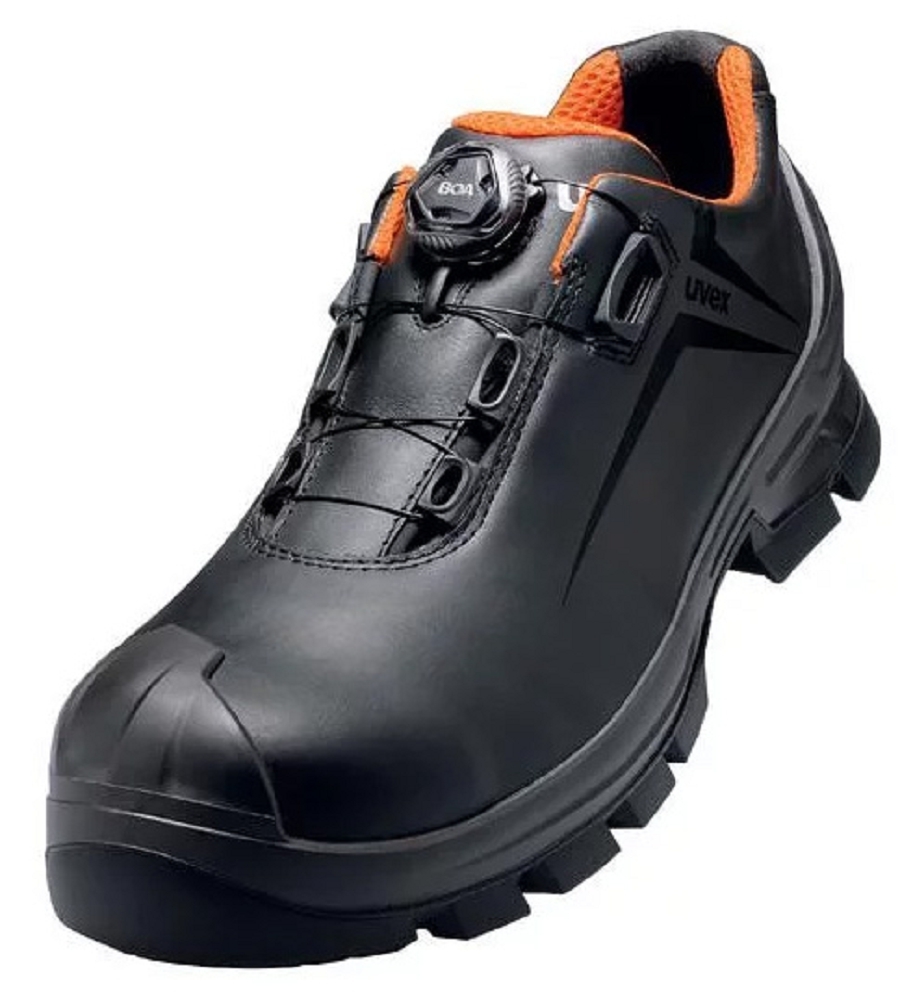 Uvex 6531 MACSOLE BOA S3L FO HI HRO SC SR Bezpečnostná obuv Čierna-Oranžová, 35