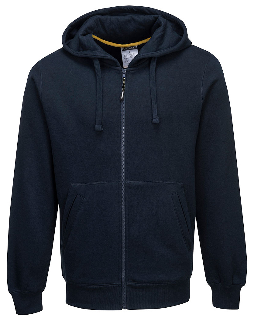 Portwest KS31 NICKEL Mikina na zips S, Námornícka modrá