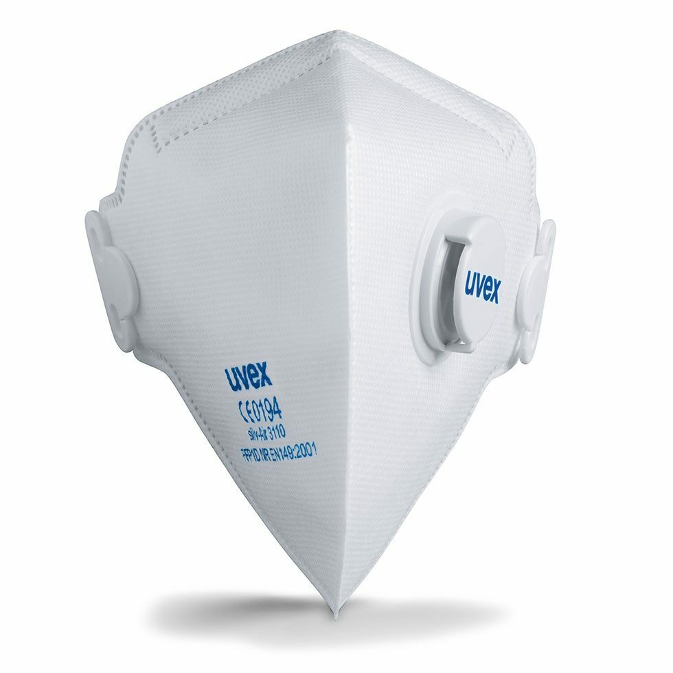 Uvex SILV-AIR 3110 FFP1 Respirátor s ventilom Biela