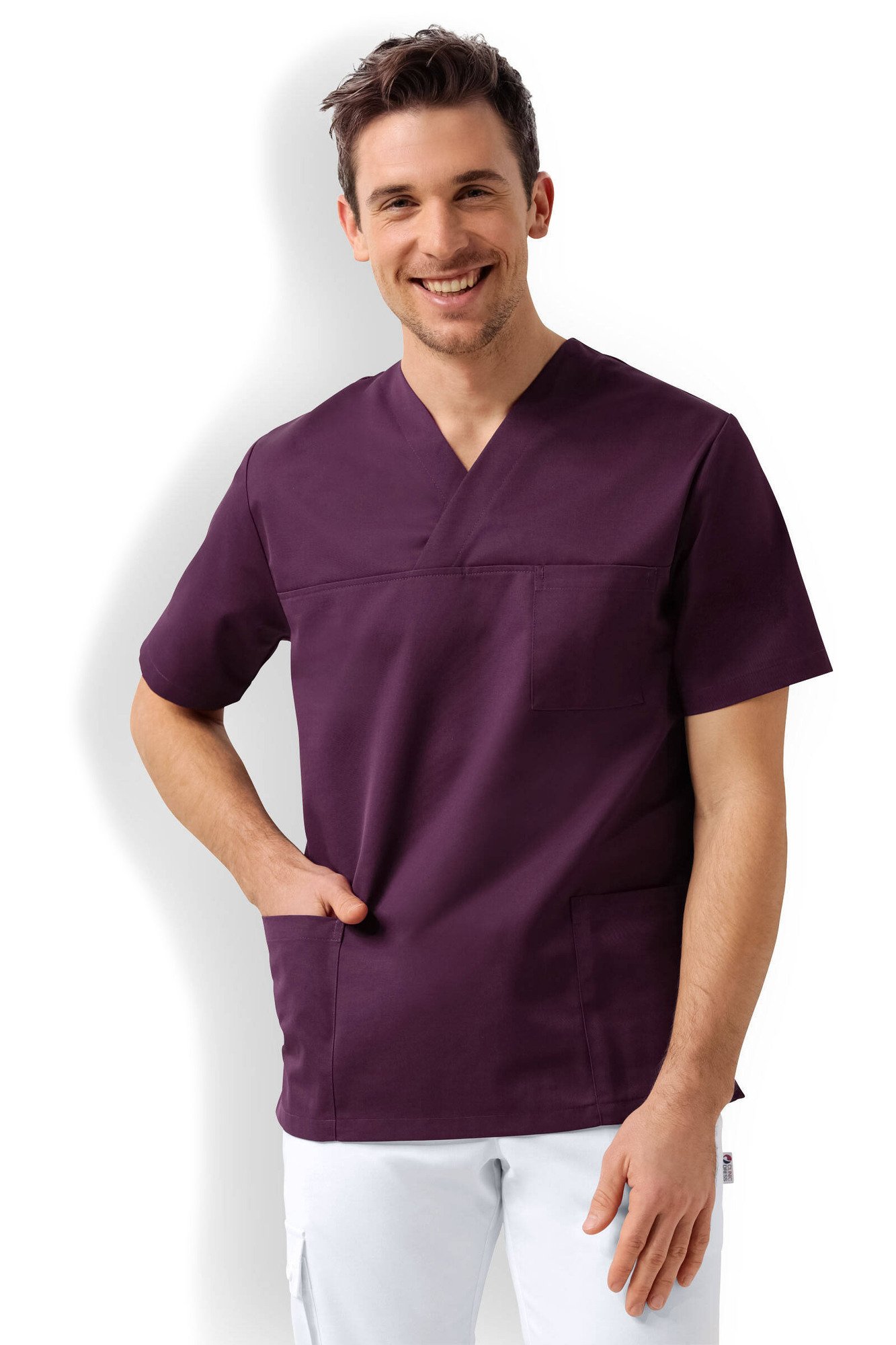 Clinic Dress Blúza unisex 4XL, Fialová