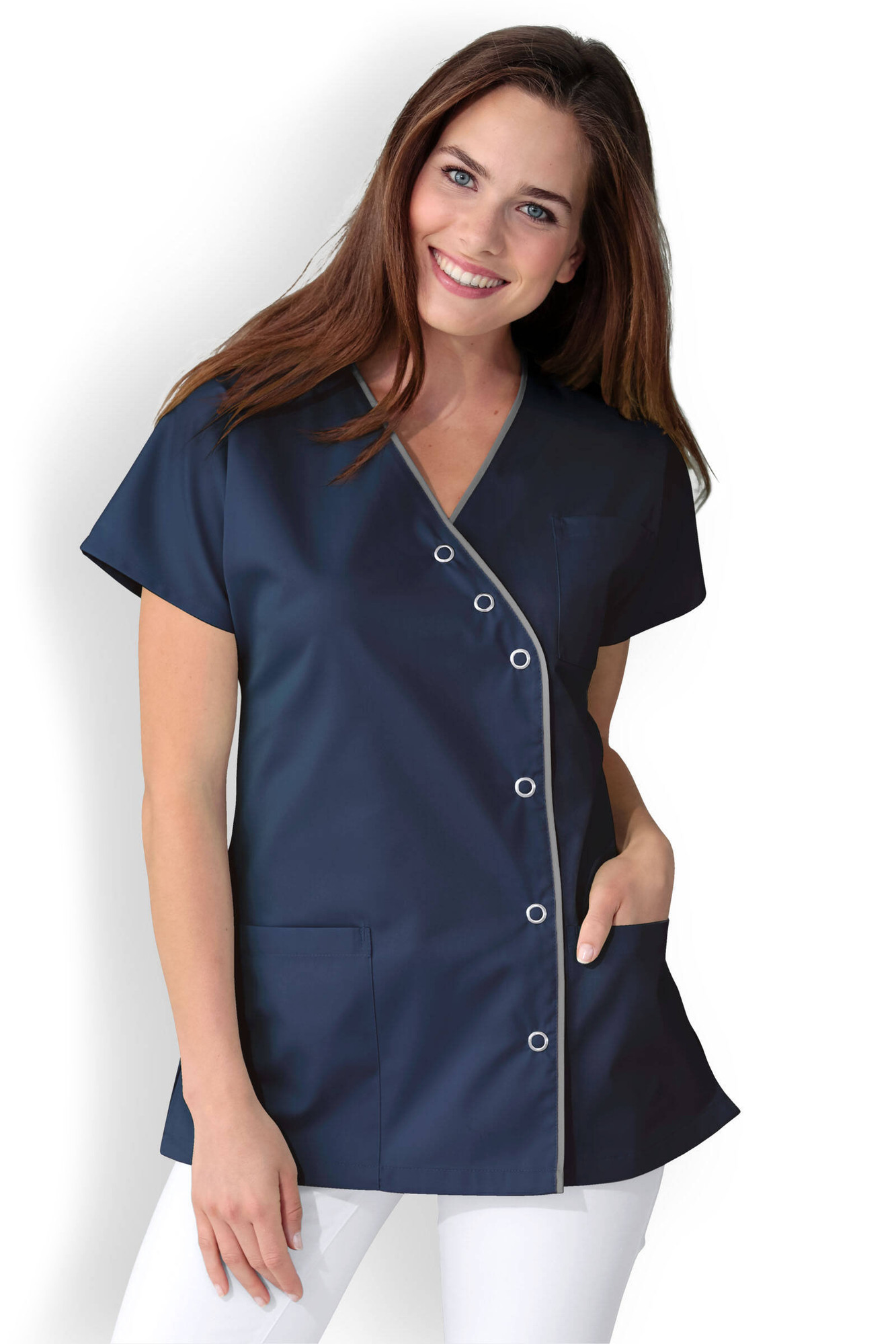 Clinic Dress Blúzka dámska 34, Námornícka modrá
