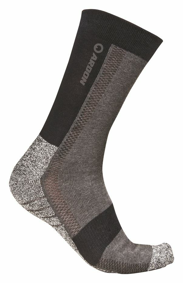 Ardon SILVER Antibakteriálne ponožky Čierna-Sivá, 36-38