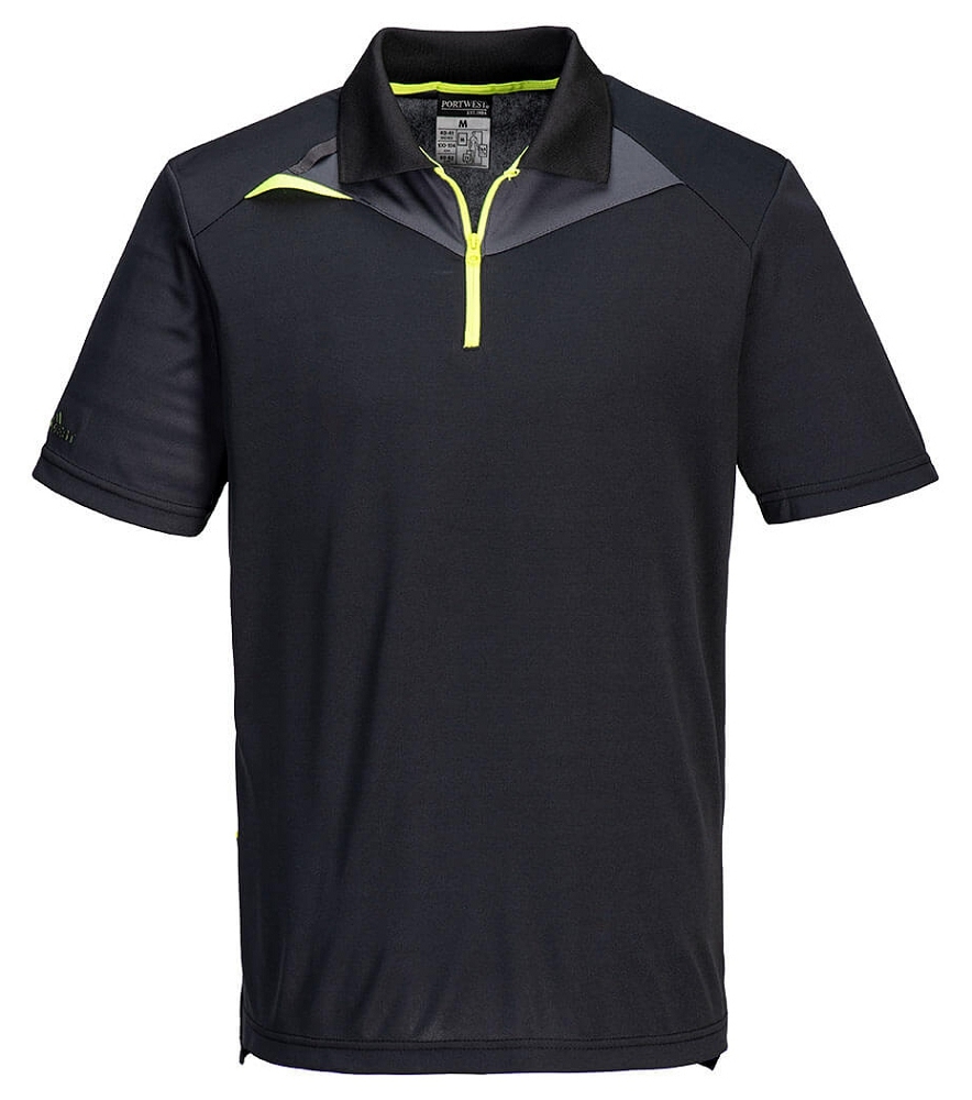 Portwest DX410 Funkčné polokošeľa S, Čierna