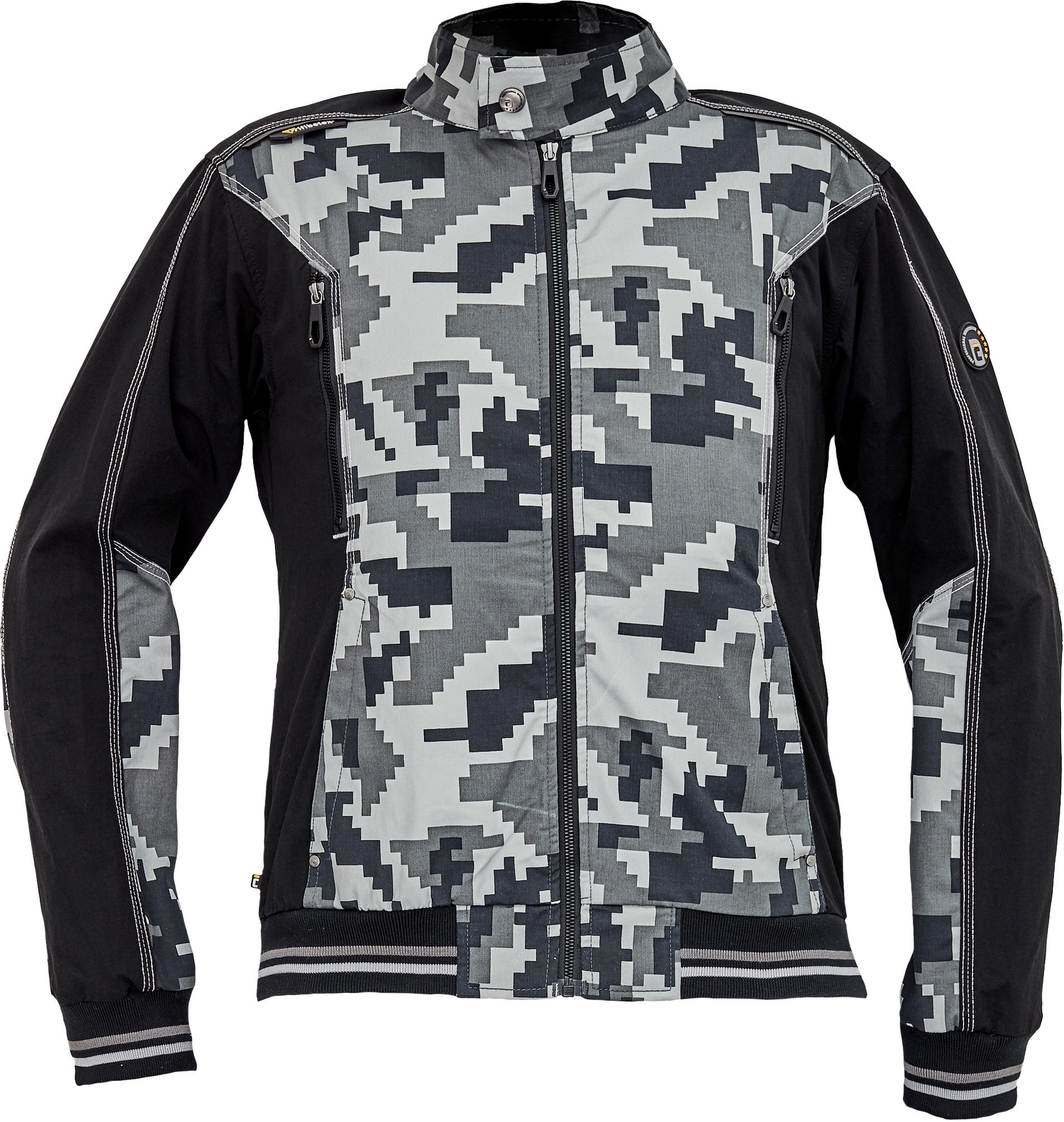 Cerva NEURUM CAMOUFLAGE Pracovná bunda 46, Antracitová-Čierna