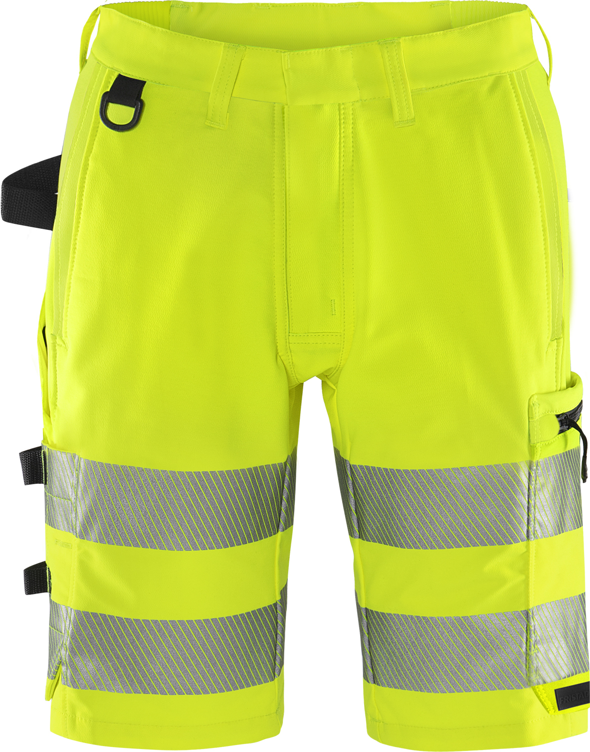 Fristads Green výstražné strečové kraťasy 2648 GSTP 42, Výstražná žltá