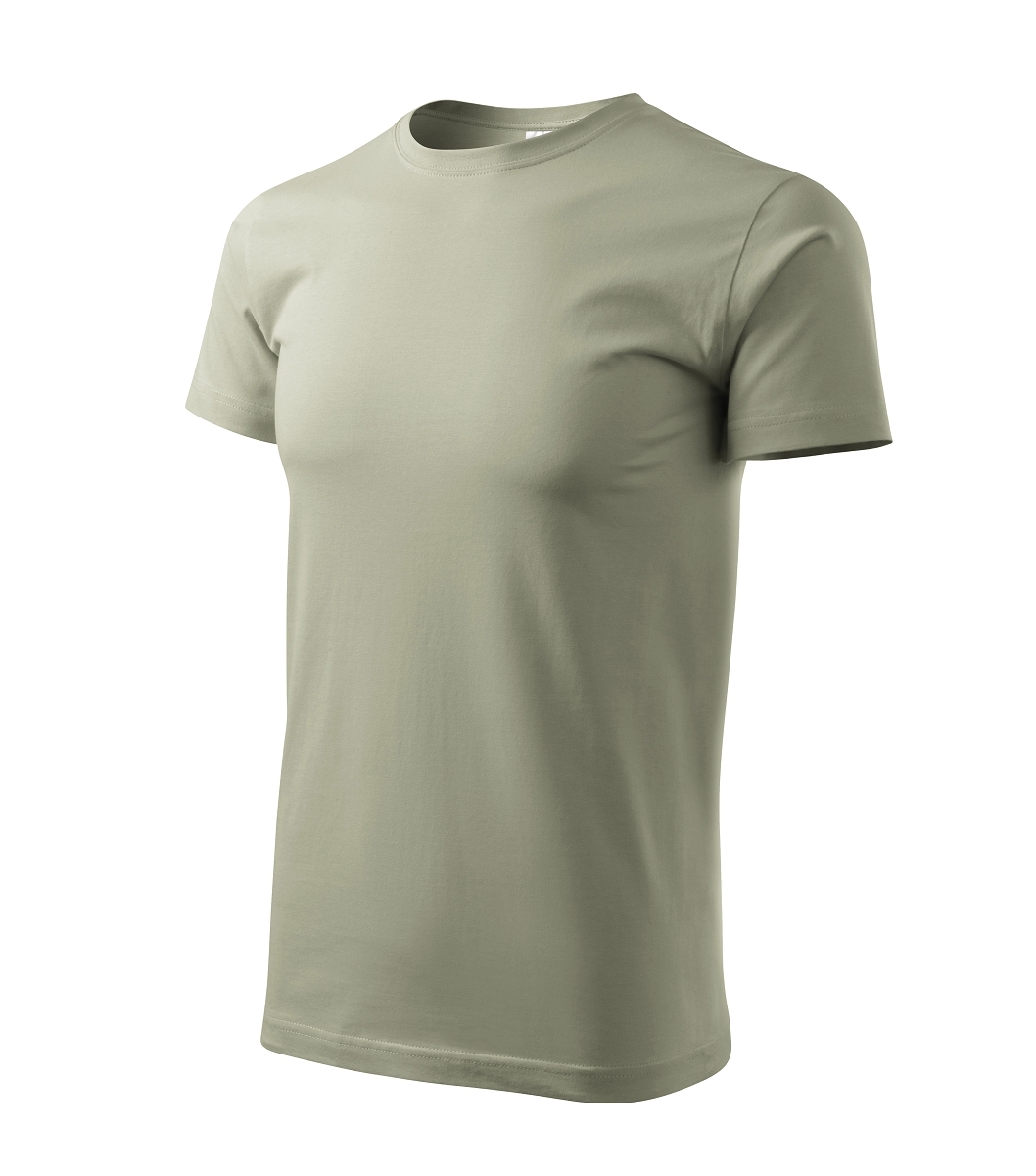 Malfini BASIC 129 Tričko pánske 3XL, Svetlá khaki