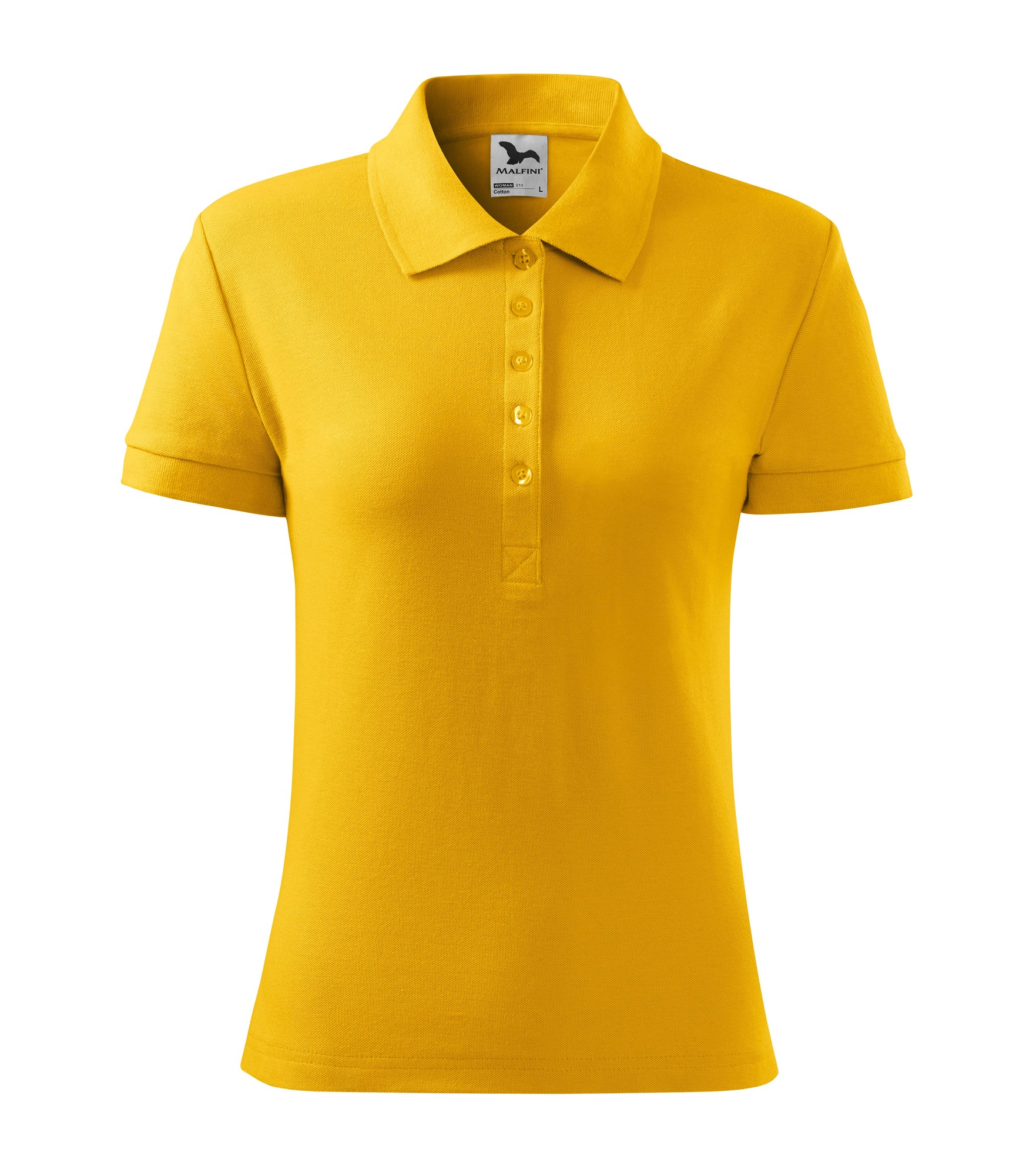 Malfini COTTON 213 Polokošeľa dámska Žltá, XL