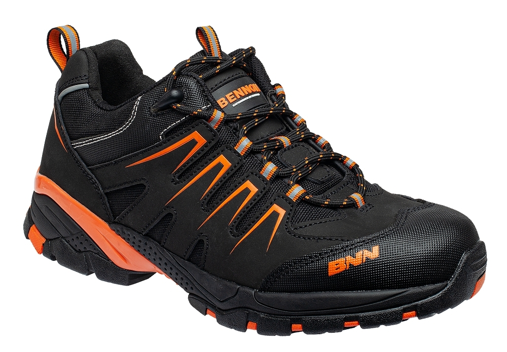 Bennon ORLANDO XTR O2 NM LOW Pracovná obuv Čierna-Oranžová, 36