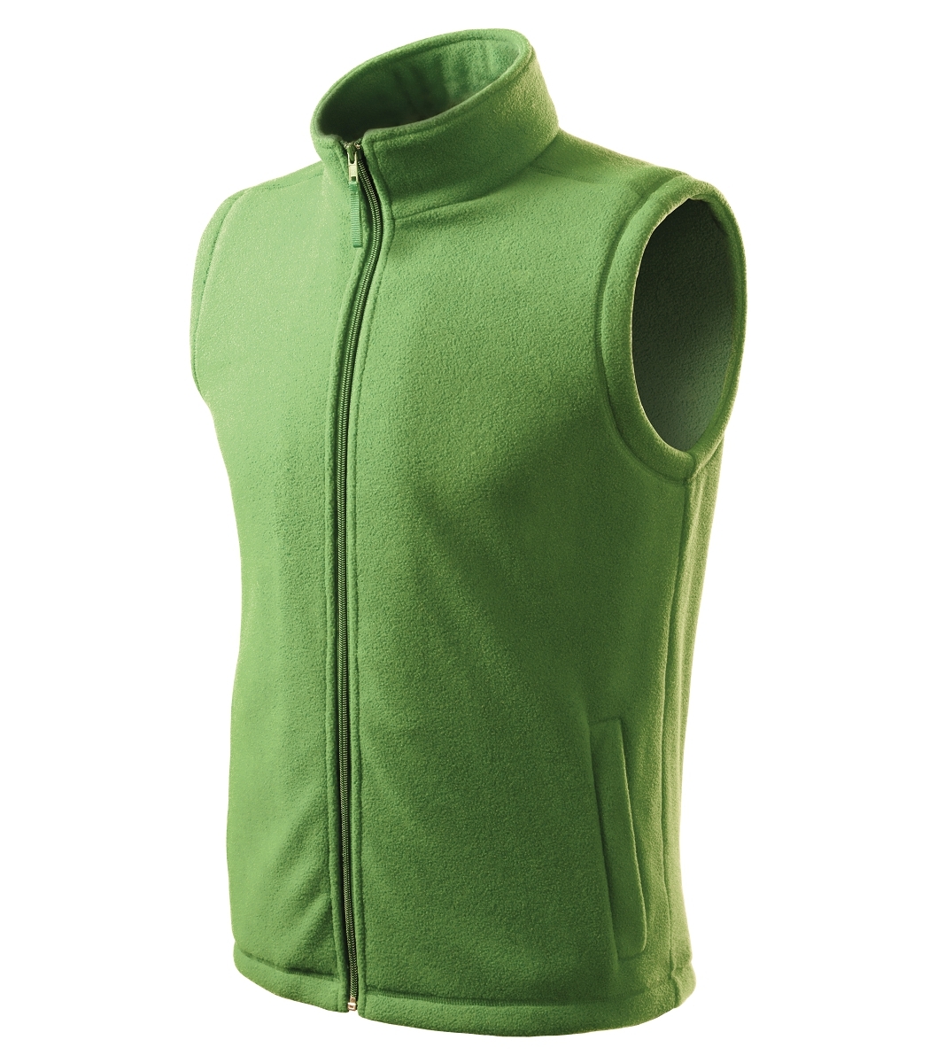 Rimeck NEXT 518 Fleecová vesta unisex L, Hráškovo zelená