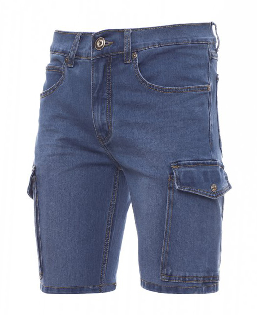Payper JEEP Riflové bermudy 44, Light blue