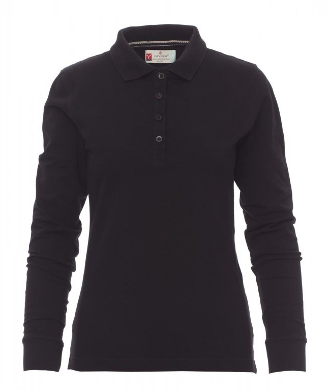 Payper FLORENCE LADY Polokošeľa dámska L, Black