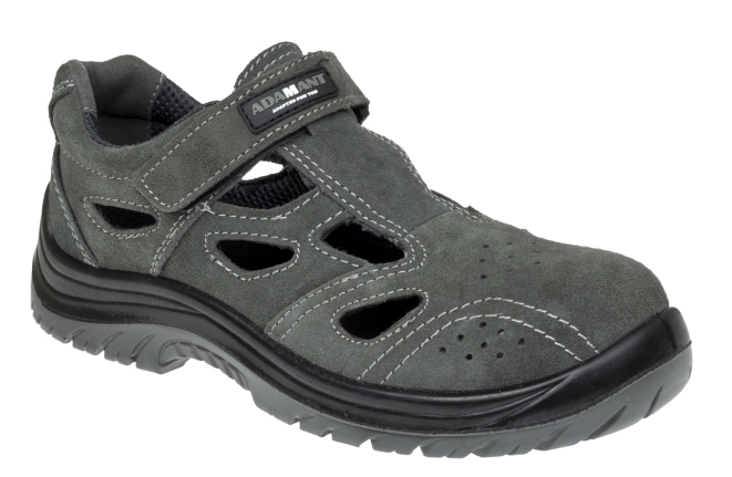 Adamant TAYLOR S1P SANDAL Bezpečnostné sandále Sivá, 48