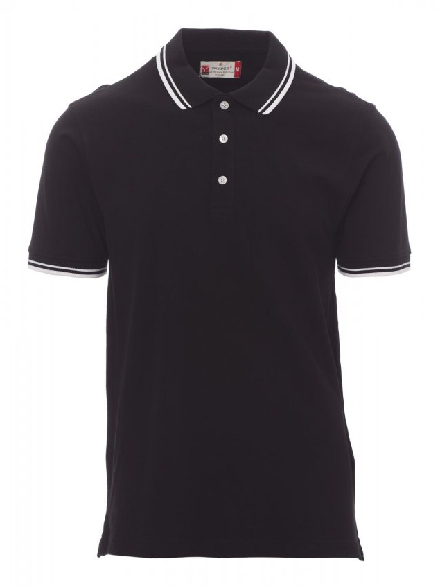 Payper SKIPPER Polokošeľa pánska XS, Black-White