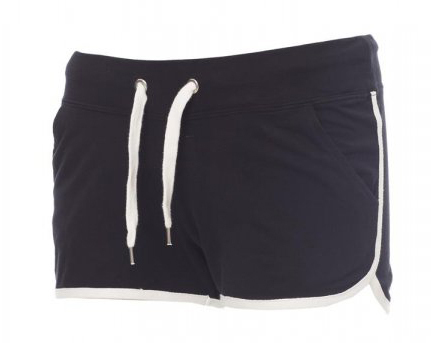 Payper COMBAT LADY Bermudy dámske S, Black-White