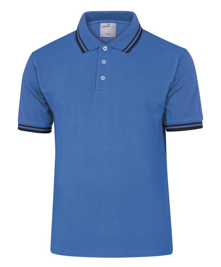 Delta Plus AGRA Polokošeľa Modrá, XL