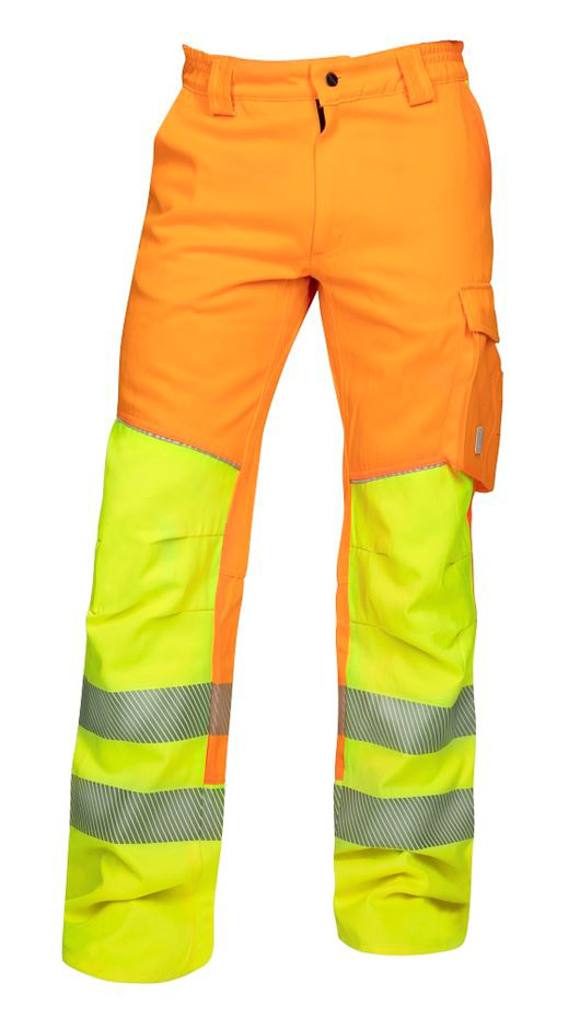 Ardon SIGNAL Reflexné nohavice do pása Fluorescenčná oranžová, 44
