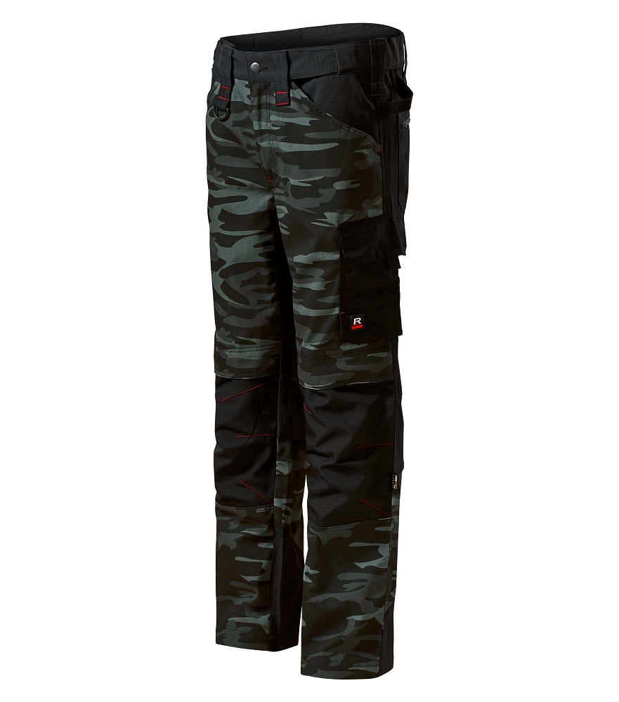 Rimeck VERTEX CAMO W09 Pracovné nohavice pánske 48, Camouflage dark gray