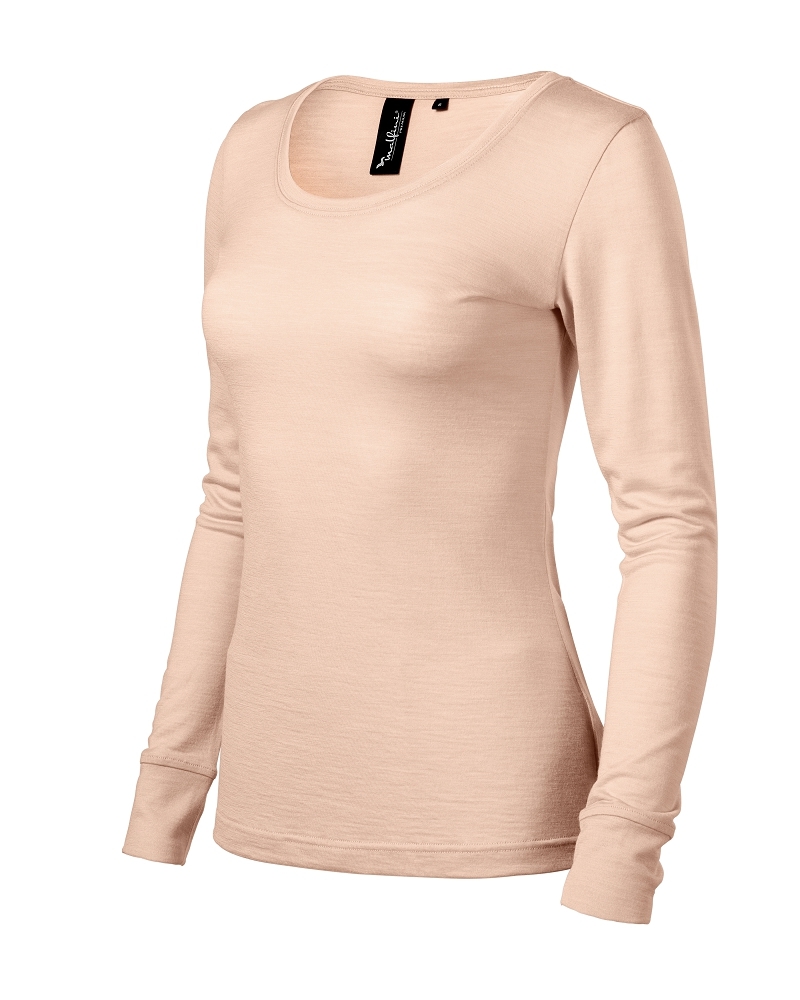 Malfini Premium MERINO RISE LS 160 Tričko dámske XXL, Cameo