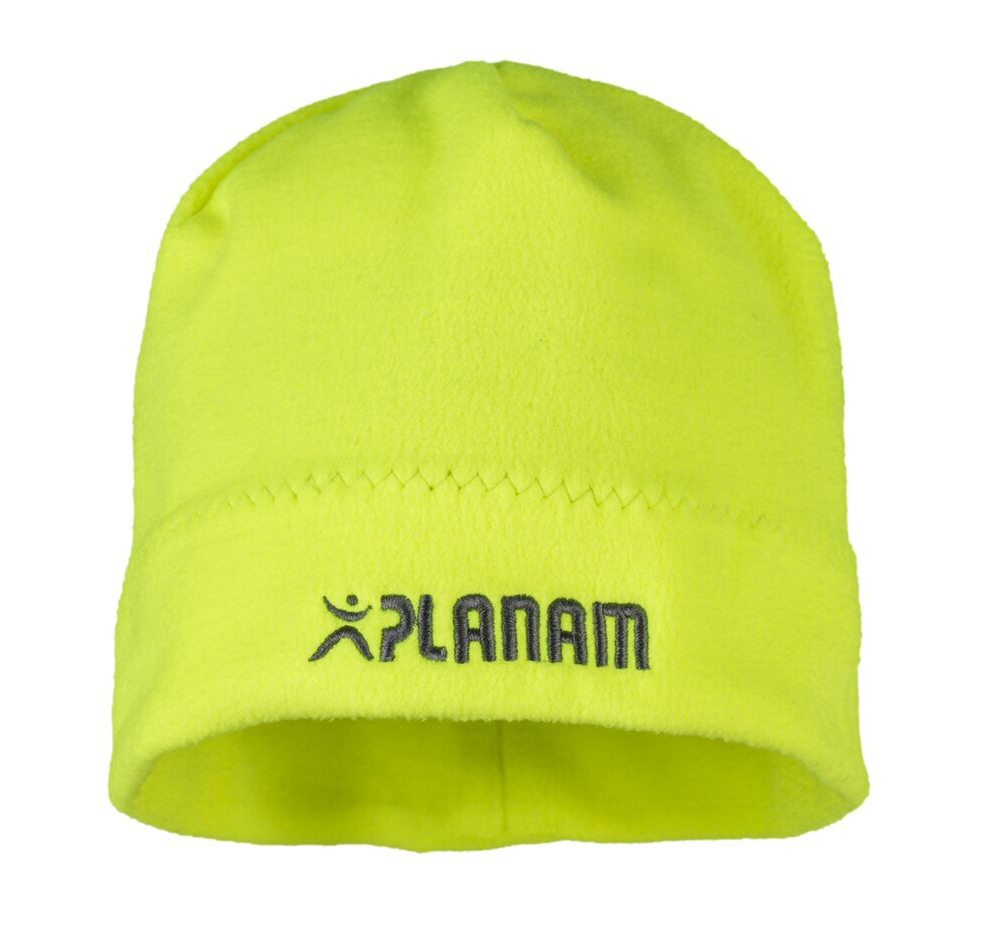 Planam ACCESSORIES Fleecová čiapka Žltá, M
