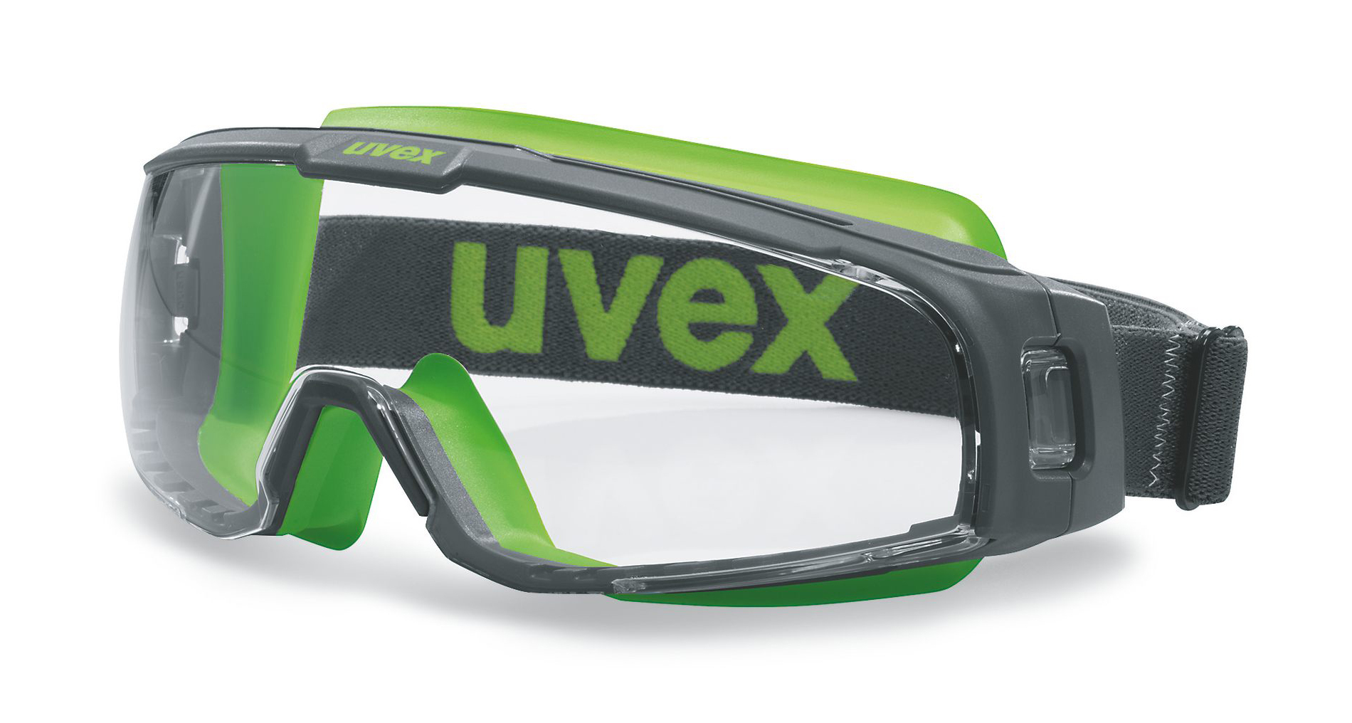 Uvex U-SONIC Pracovné okuliare číre Šedá-Zelená