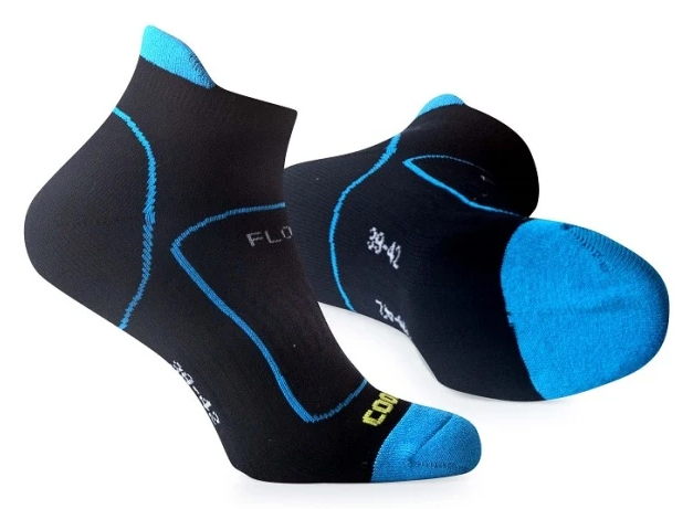 Ardon FLR COOL BLUE Ponožky Čierna-Modrá, 35-38