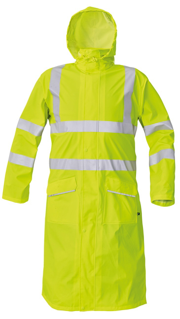 Cerva SIRET HI-VIS Nepremokavý reflexný plášť S, Fluorescenčno žltá