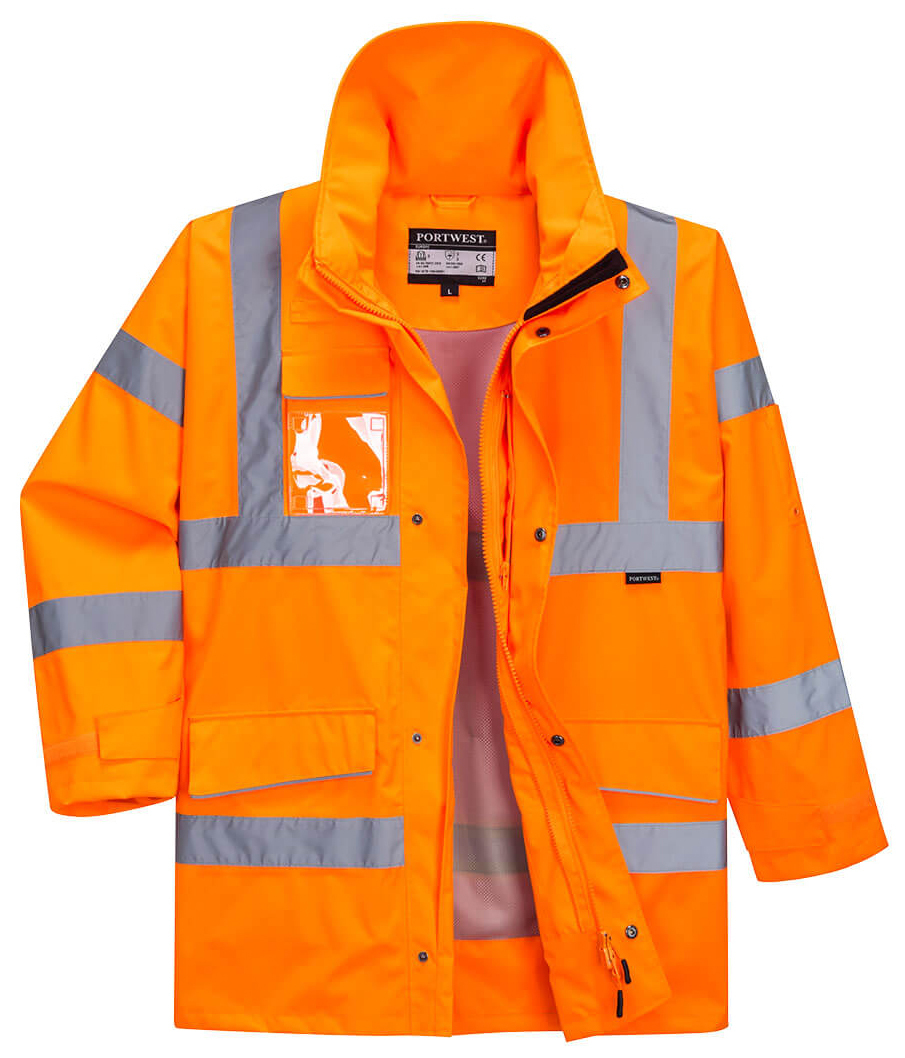 Portwest S590 EXTREME PARKA Reflexná bunda S, Fluorescenčno oranžová