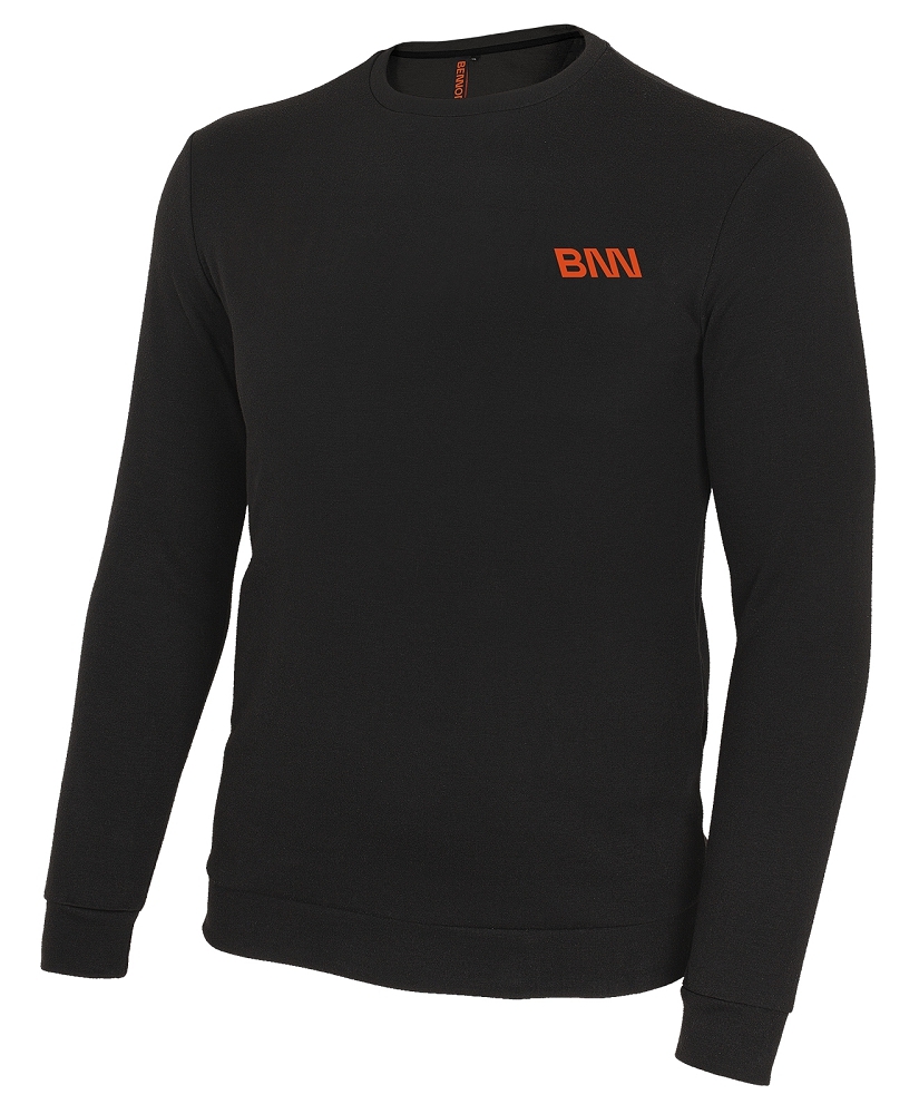 Bennon MYKONOS SWEATSHIRT BLACK Mikina pánska Čierna, L