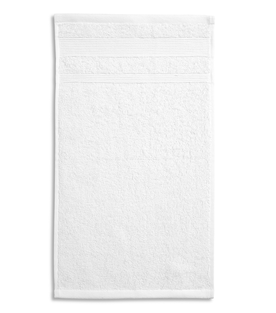 Malfini ORGANIC 916 Malý uterák unisex Biela