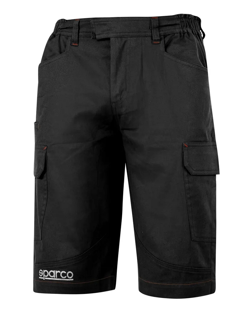Sparco BERMUDA Pracovné kraťasy S, Čierna