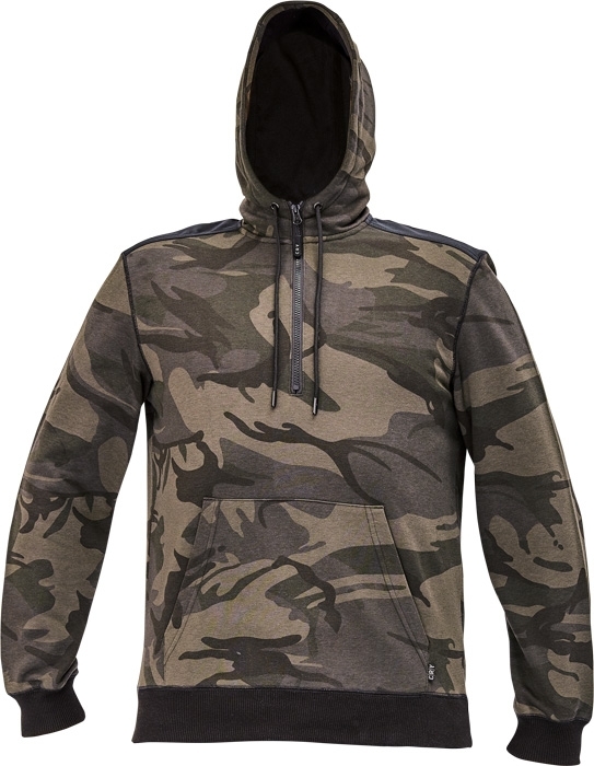 Cerva CRAMBE Maskáčová mikina M, Camouflage
