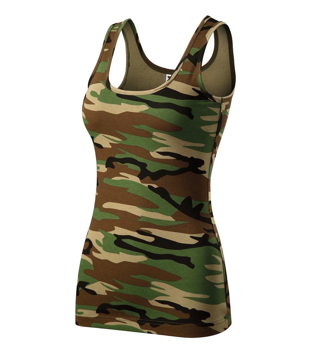 Malfini CAMO TRIUMPH C36 Tielko dámske XL, Camouflage brown