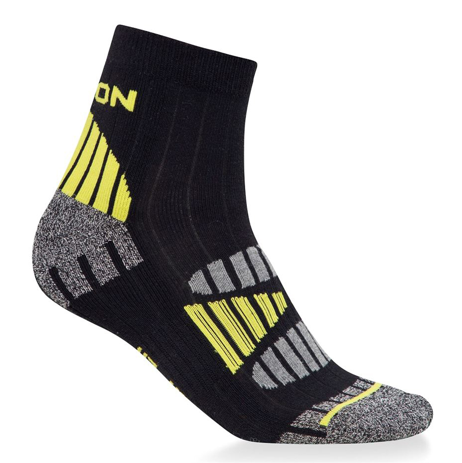 Ardon NEON Ponožky Čierna-Žltá, 36-38