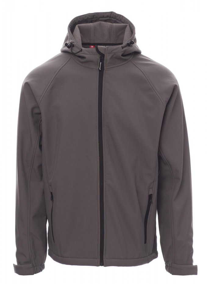 Payper GALE Softshellová bunda pánska XS, Steel grey