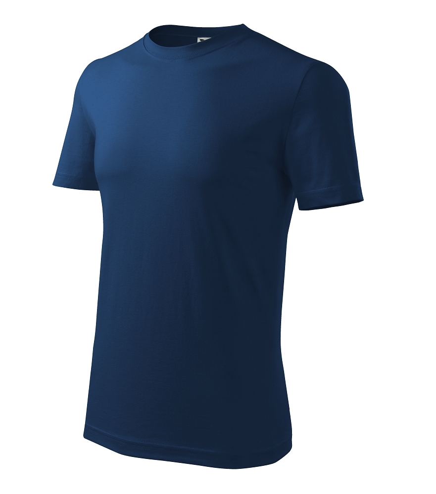 Malfini CLASSIC NEW 132 Tričko pánske M, Polnočná modrá