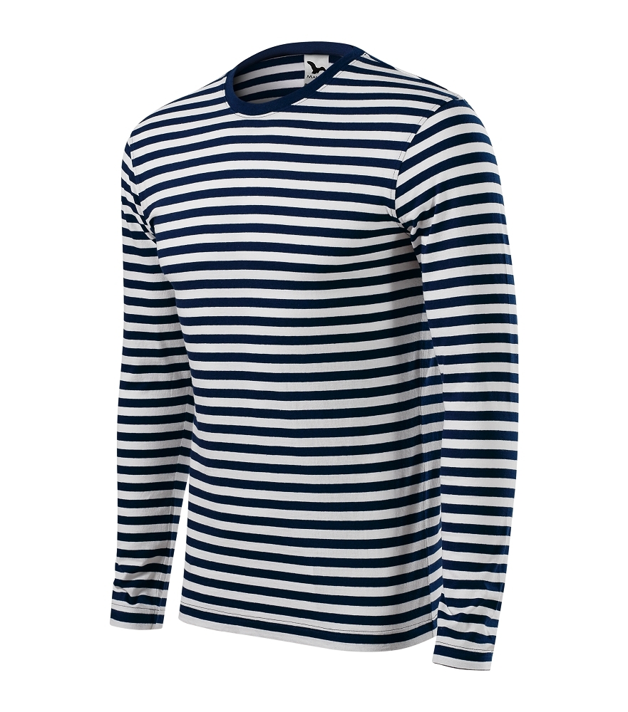 Malfini SAILOR LS 807 Tričko unisex XS, Tmavomodrá