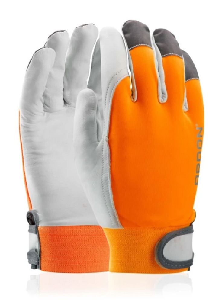 Ardon HOBBY REFLEX Pracovné rukavice Oranžová, 8